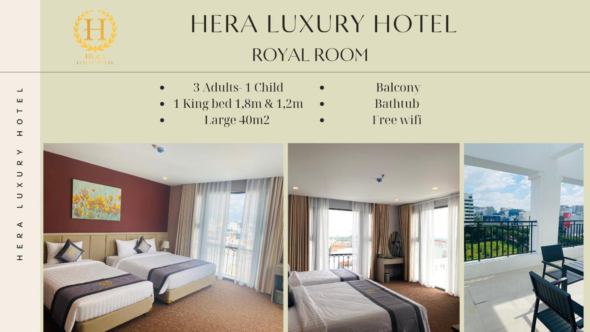 Khách sạn Hera Luxury TP. Hồ Chí Minh